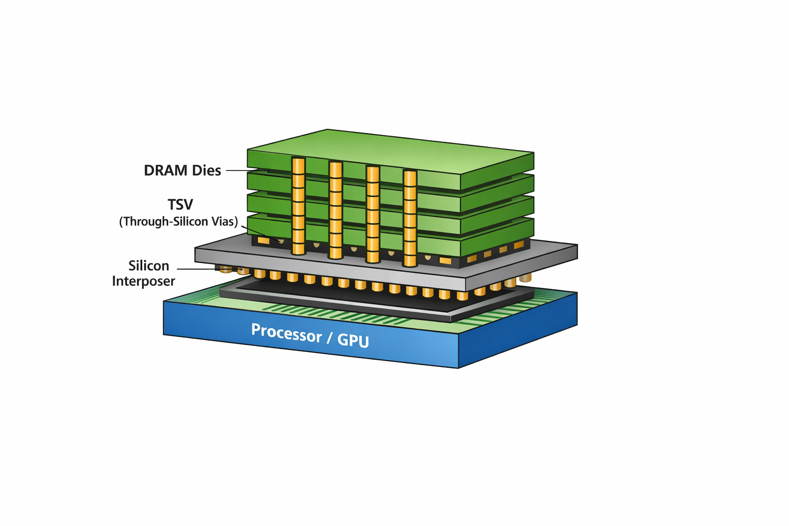 AI 顯示卡必備的 HBM：高效能 AI 運算的關鍵記憶體